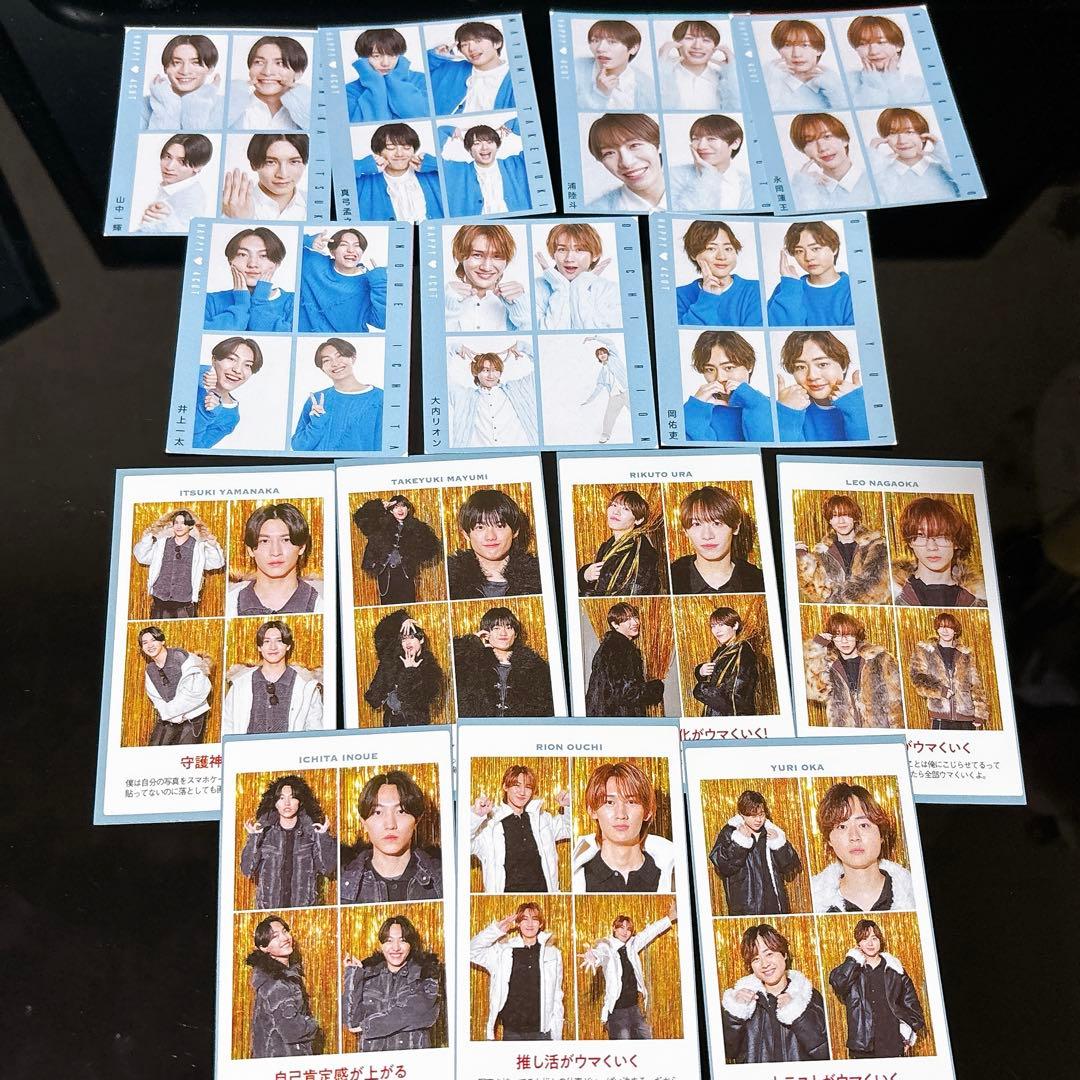 TVガイド 証明写真 ／ テレビファン 4カット 写真