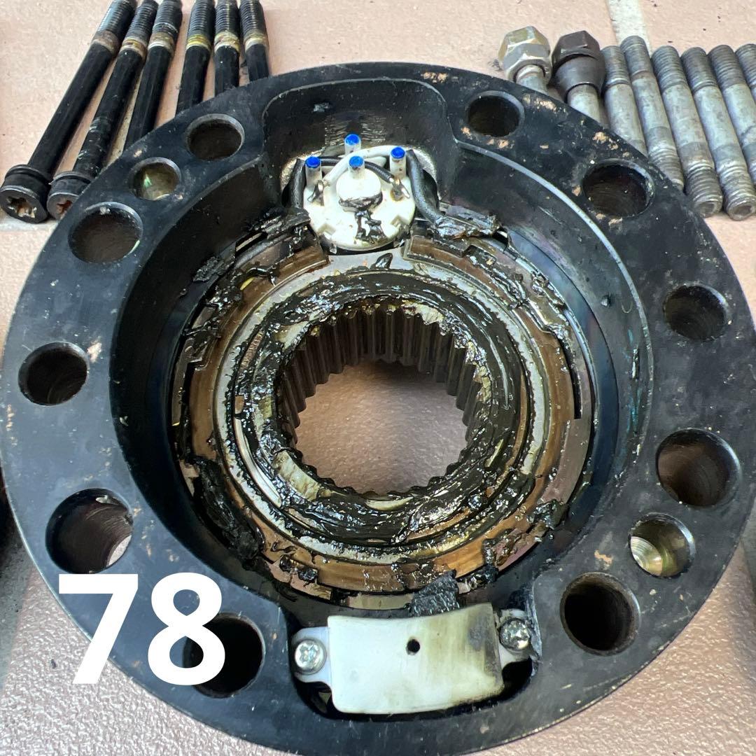 パワーロッキングハブ　難あり中古品 78プラド 73ランクル用