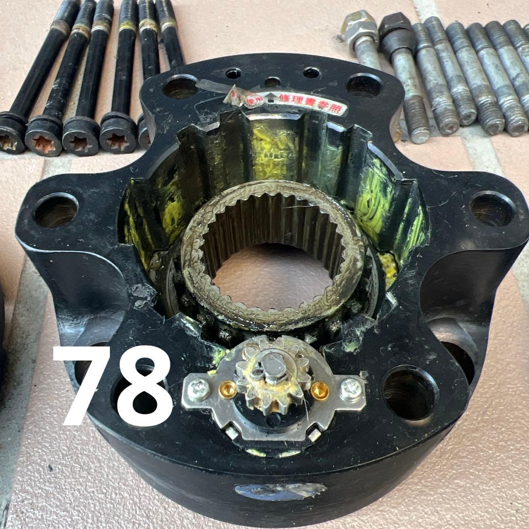 パワーロッキングハブ　難あり中古品 78プラド 73ランクル用