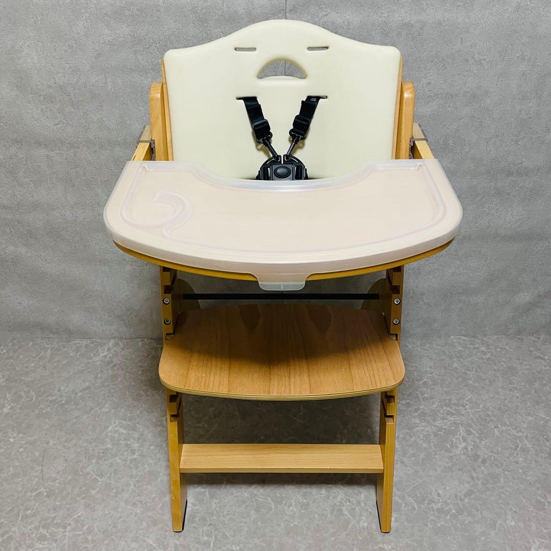 Beyond ビヨンドジュニアハイチェア テーブル付き ナチュラル ハイチェア