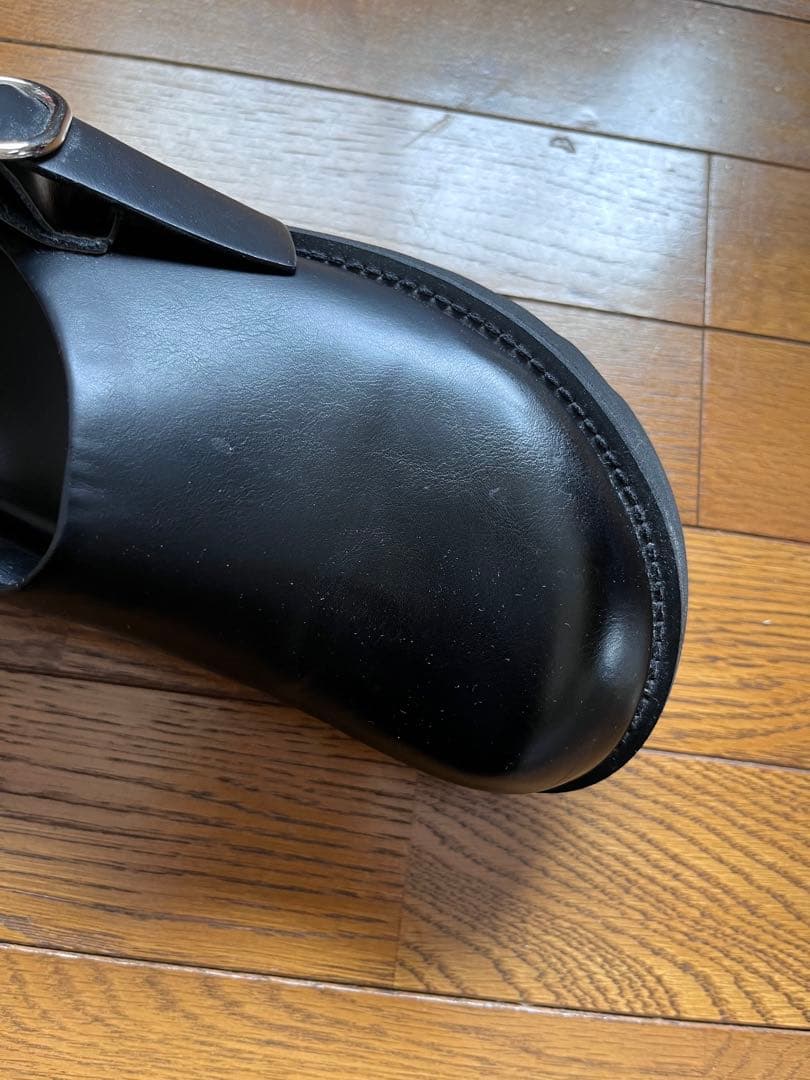 aere アエレeco leather sling back shoes