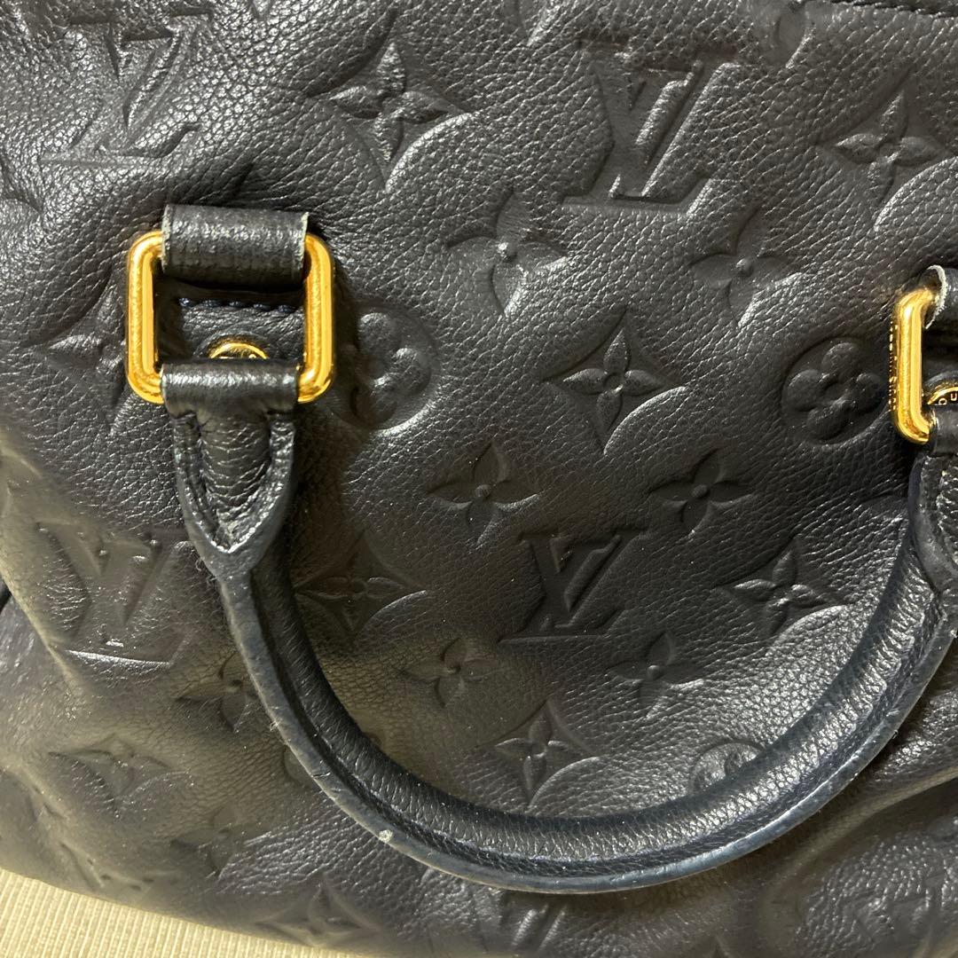 くぅ♡Louis Vuitton レザーハンドバッグ　アンプラント