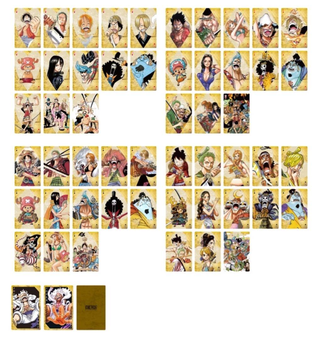 ワンピース　ONE PIECE ゴールデントランプ　未開封　新品
