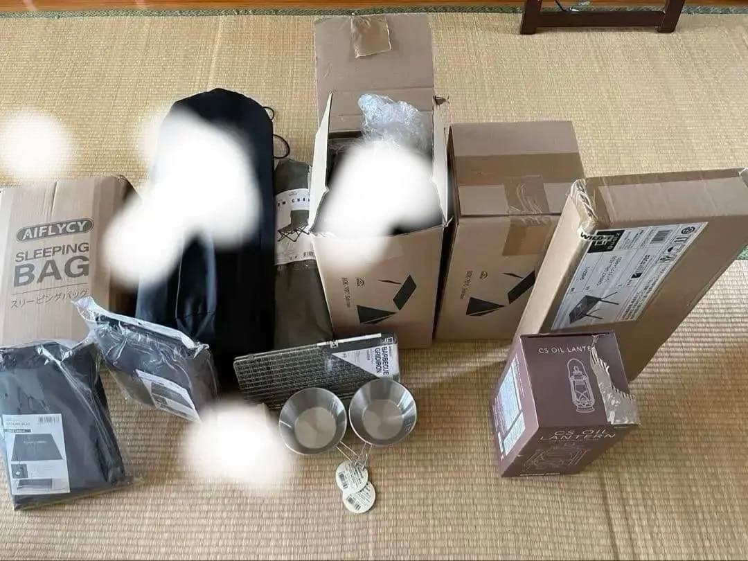 【新品未使用】キャンプ用品　11セット