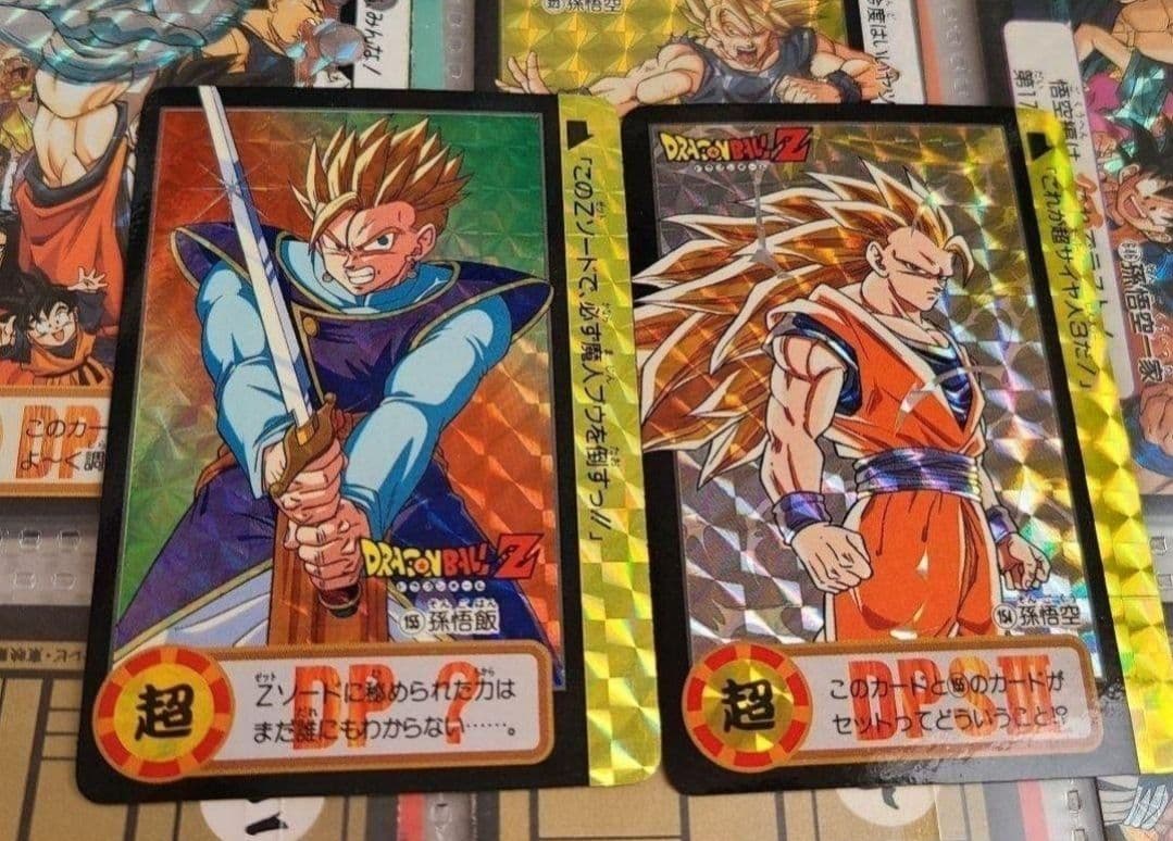 ドラゴンボール　カードダス(21枚)　&　専用カードファイル　まとめ売り　レトロ