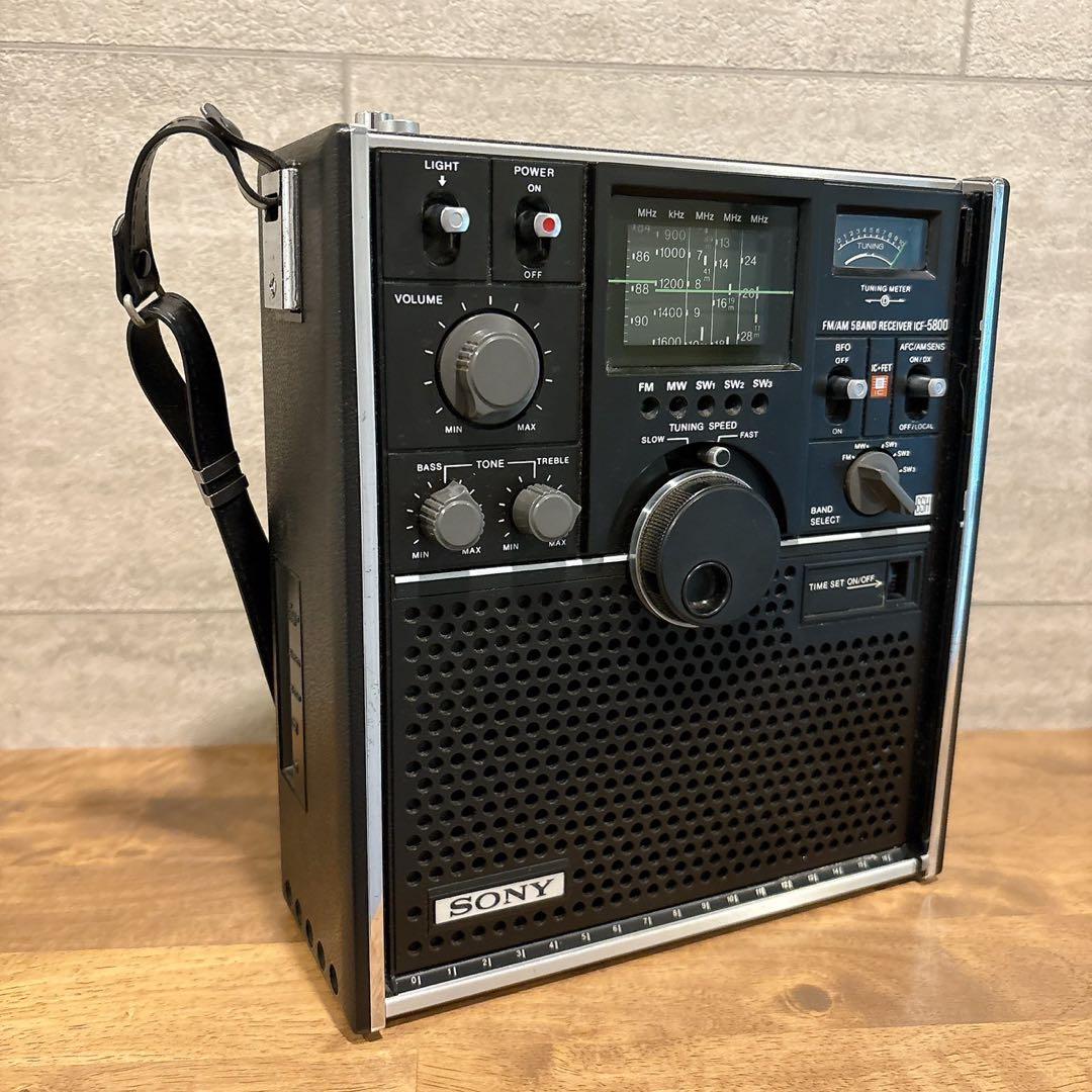 【ジャンク品】SONY ICF-5800 スカイセンサー5800