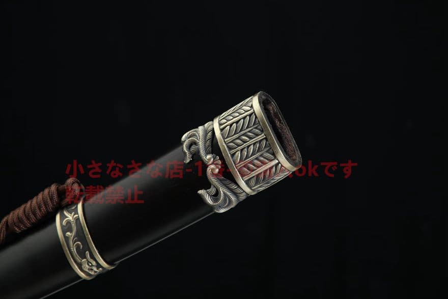 26寸定坤神刀（黒檀金）武具　刀装具　日本刀　模造刀 居合刀