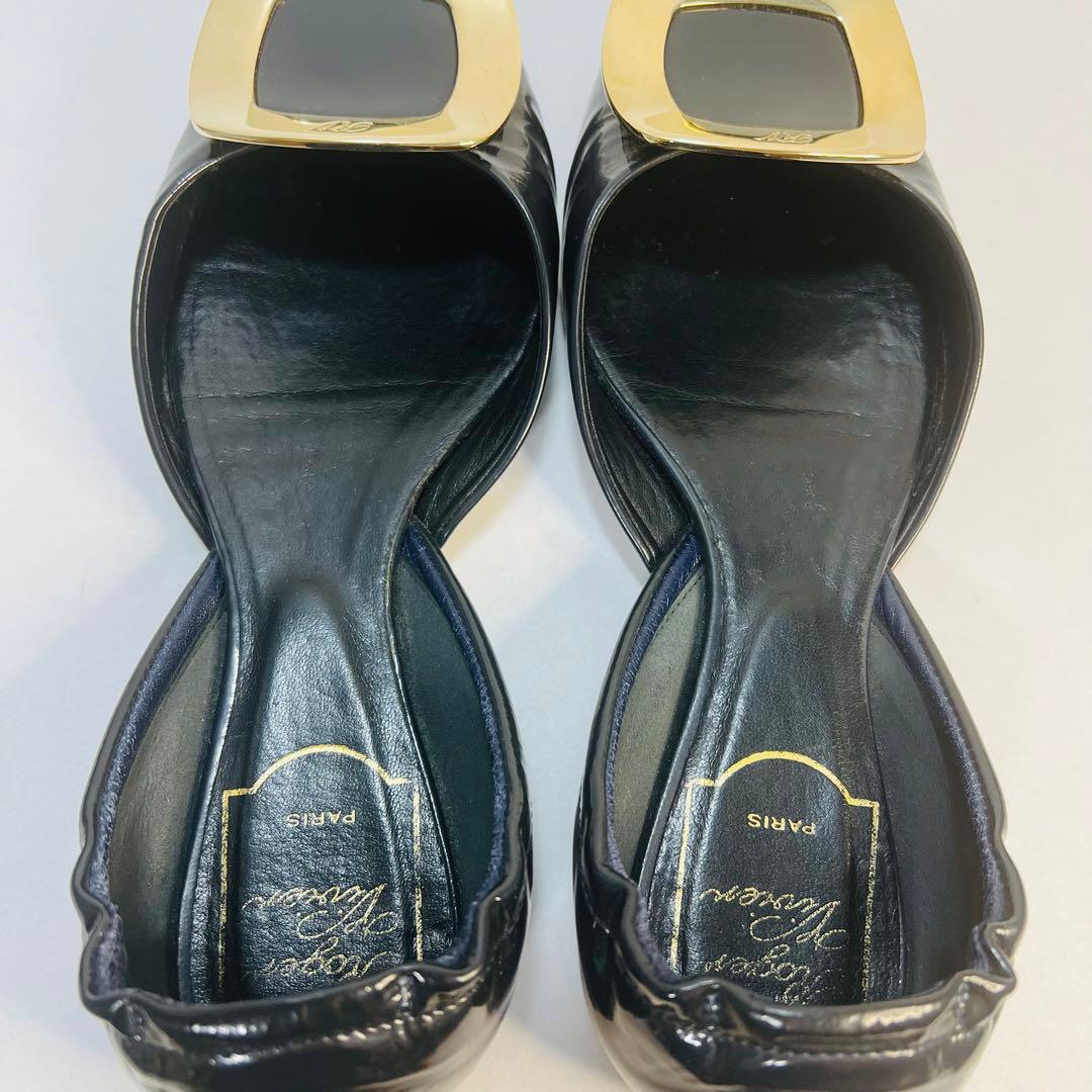 美品　RogerVivier ロジェヴィヴィエ　フラットシューズ パンプス
