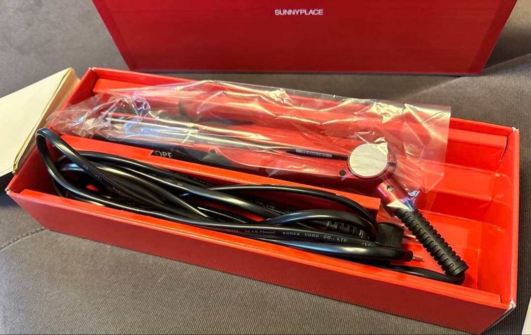 美品　MGプラチナ輝髪アイロン