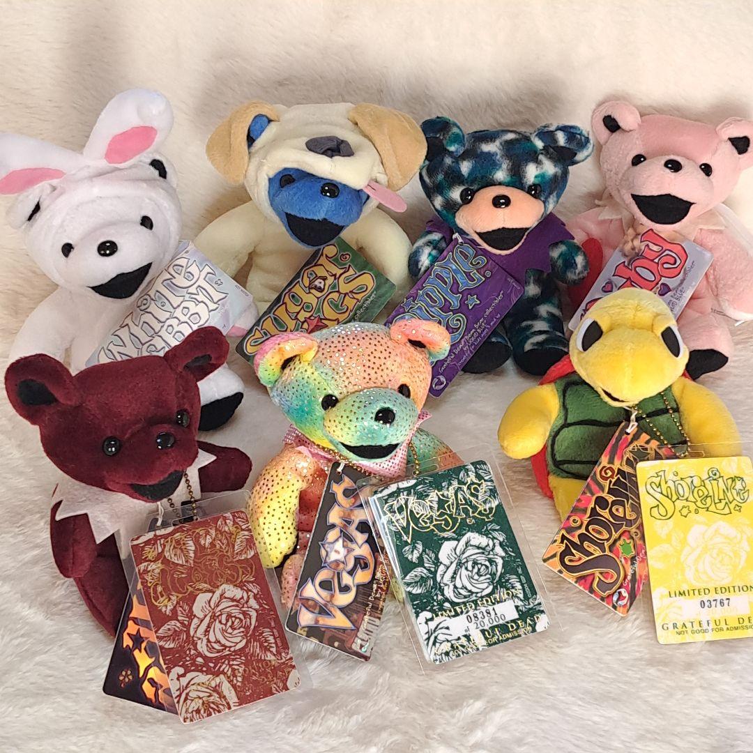 ヴィンテージ　グレートフルデッドベア Grateful Dead 　7体セット