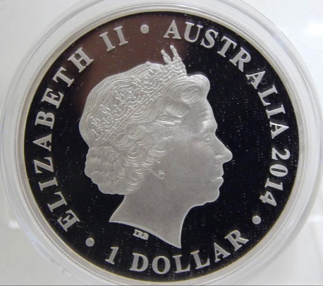 2014 オーストラリア ランドダウンアンダー ストックマン 1オンス銀貨