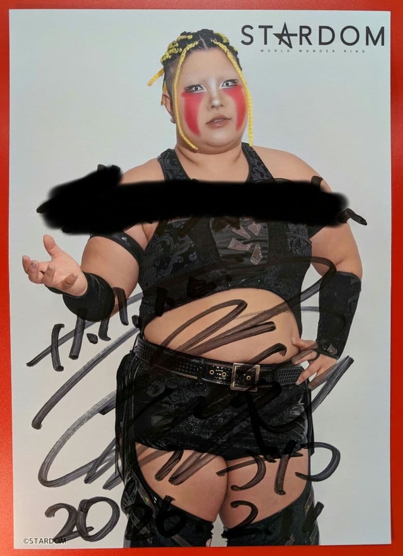 直筆サイン入りポートレート　渡辺桃　刀羅ナツコ　小波　3枚セット