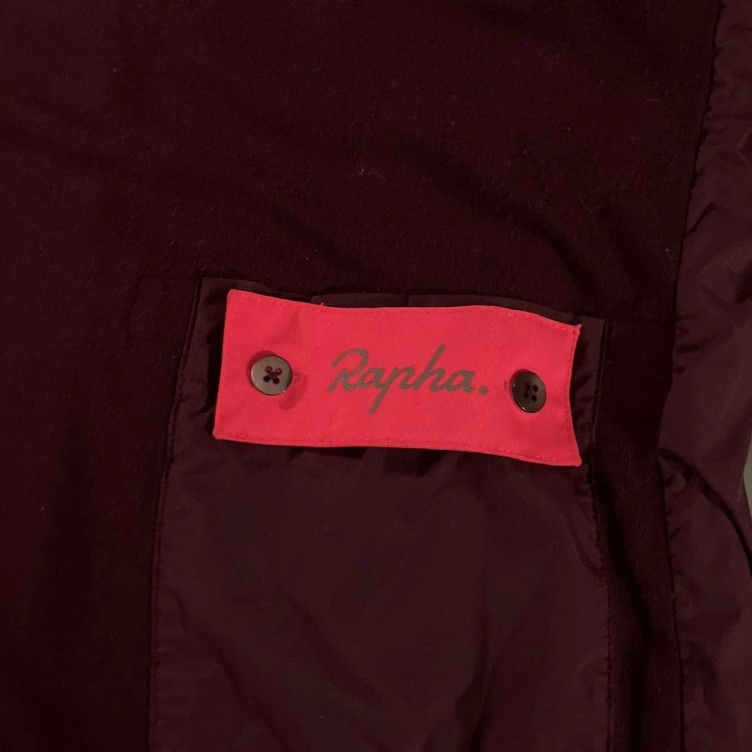 Rapha フード付きパープルサイクルジャージ