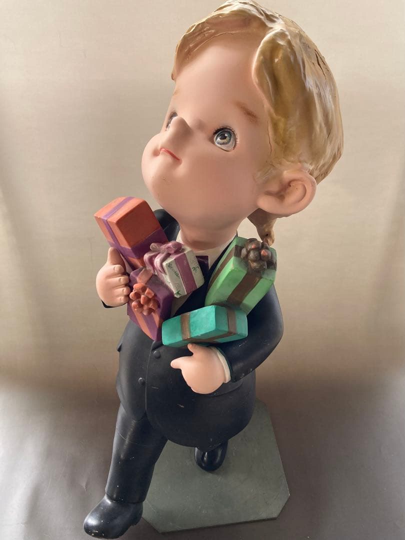 お土産を持つローズちゃん 高島屋 1978年 店頭ディスプレイ 60cm人形