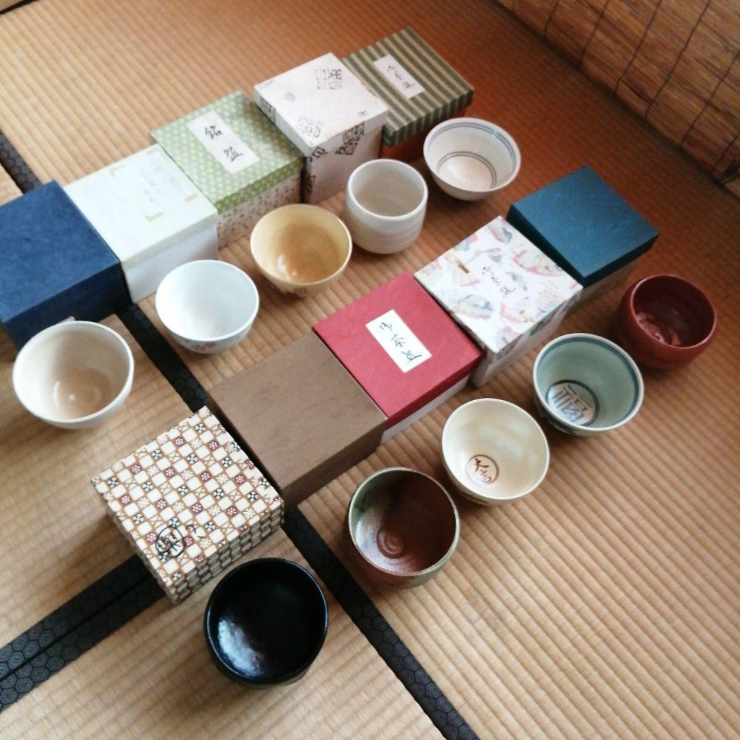 茶碗　10個まとめ売り　黒楽茶碗　京焼など