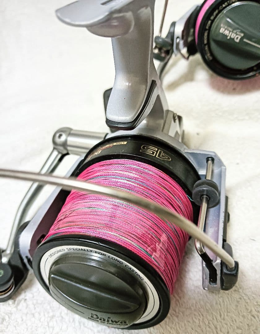 ダイワトーナメントサーフZ45Tまとめて2台！新品PEライン付