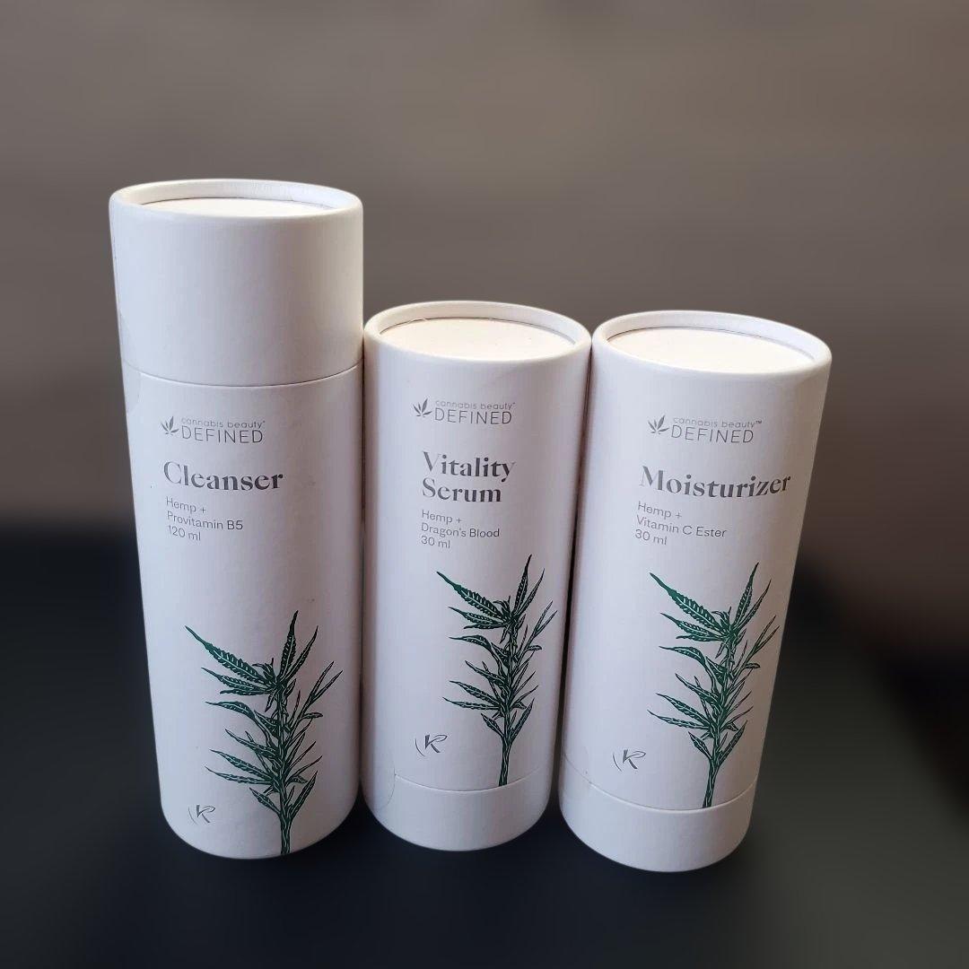 KANNAWAY ヘンプコスメ　クレンザー·保湿剤·美容液 3点セット