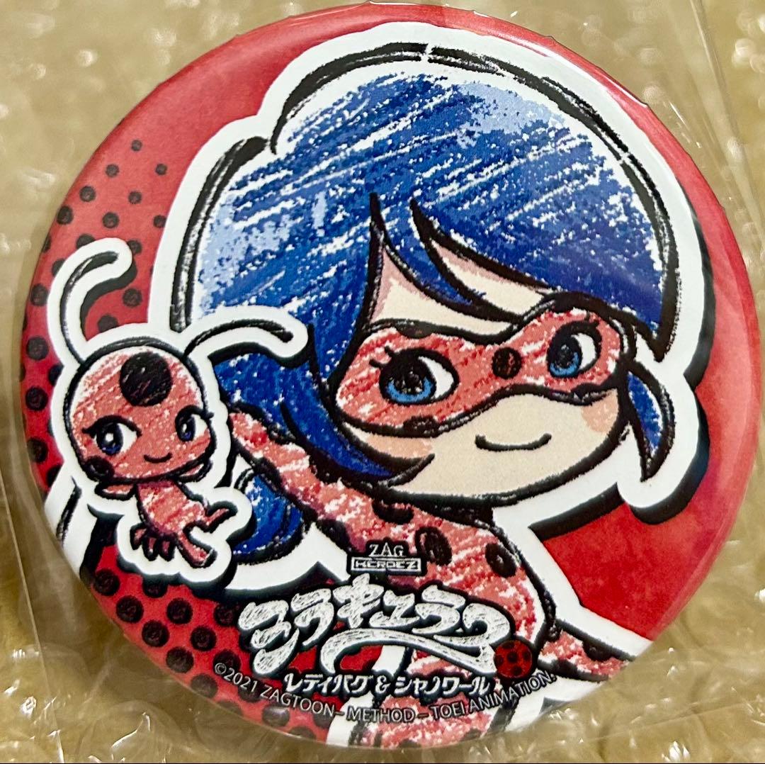 ミラキュラス グラフアート　缶バッジ ミラキュラス