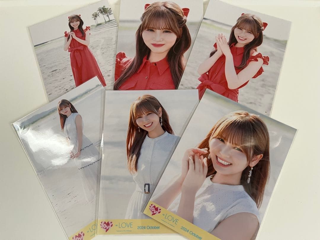 =LOVE イコラブ 大場花菜 生写真 海とレモンティー コンプ
