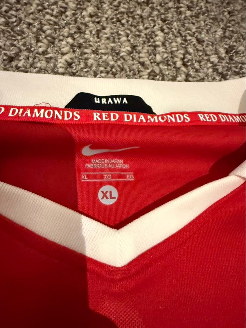 選手支給品　浦和レッズユニフォーム長袖