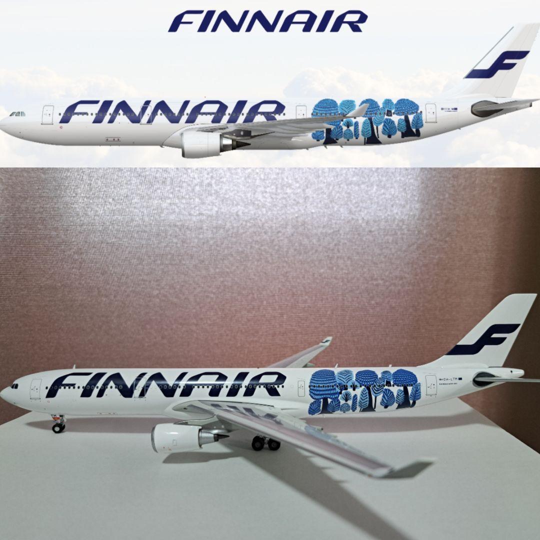 フ*ス様 【希少・美品】FINNAIR A330-300 1/200 マリメッコ