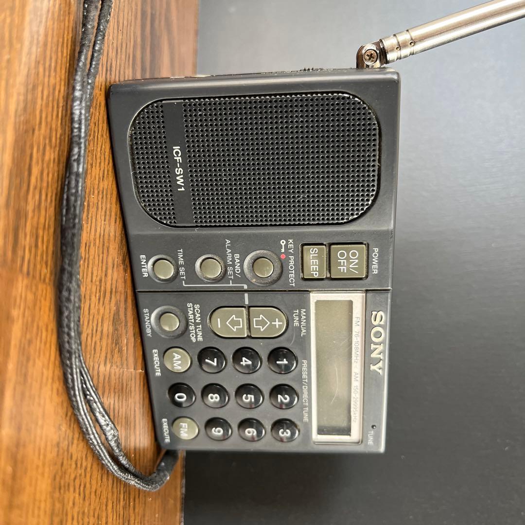 【中古】SONY ICF-SW1 ラジオ FMステレオ/LW/MW/SW