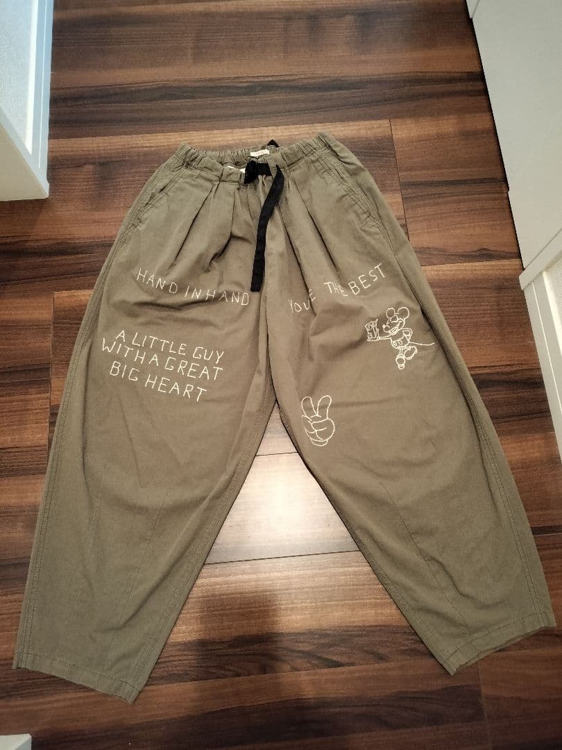 【未使用】デニム&ダンガリー 01 ミッキー刺繍 ゴートゥーハリウッド FITH