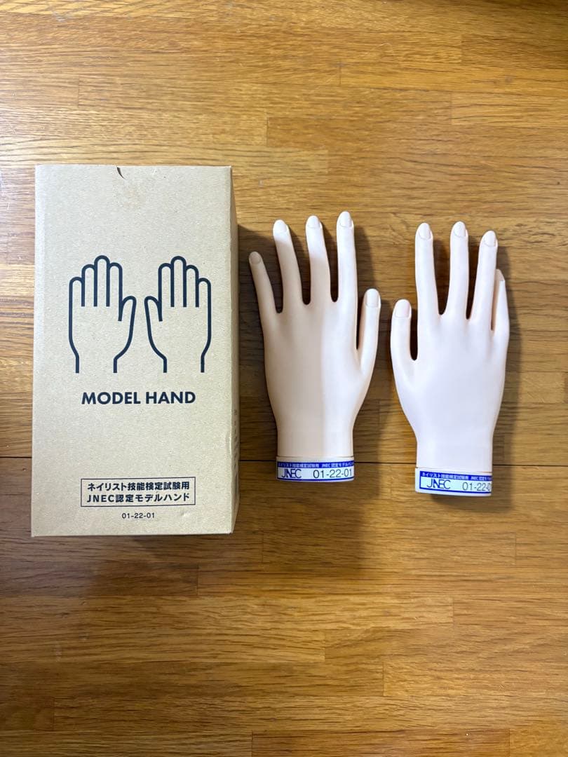 JNEC MODEL HAND ネイルアート用両手
