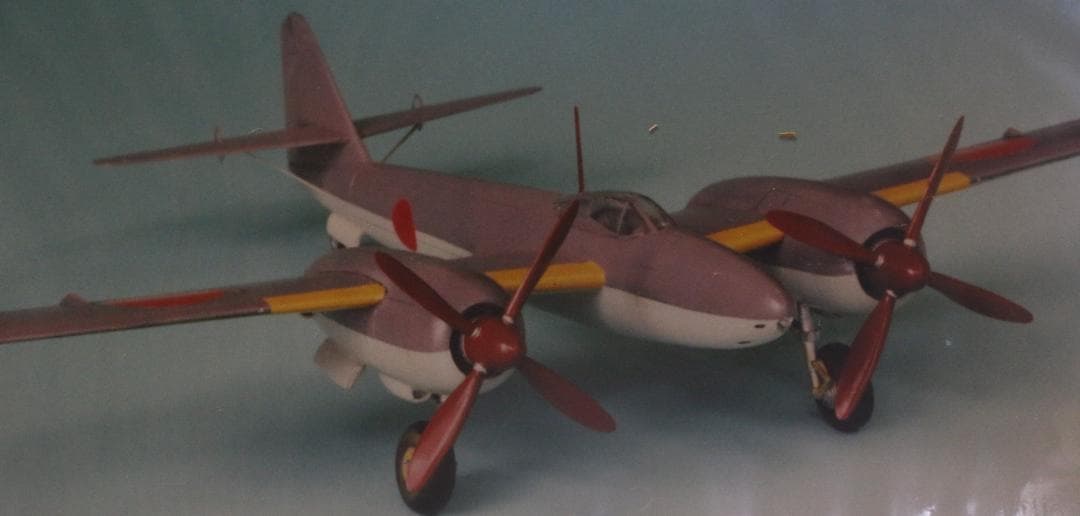 超貴重　メカドール製陸軍試作機　キー８３試作遠距離戦闘機 1/72　未開封未組立