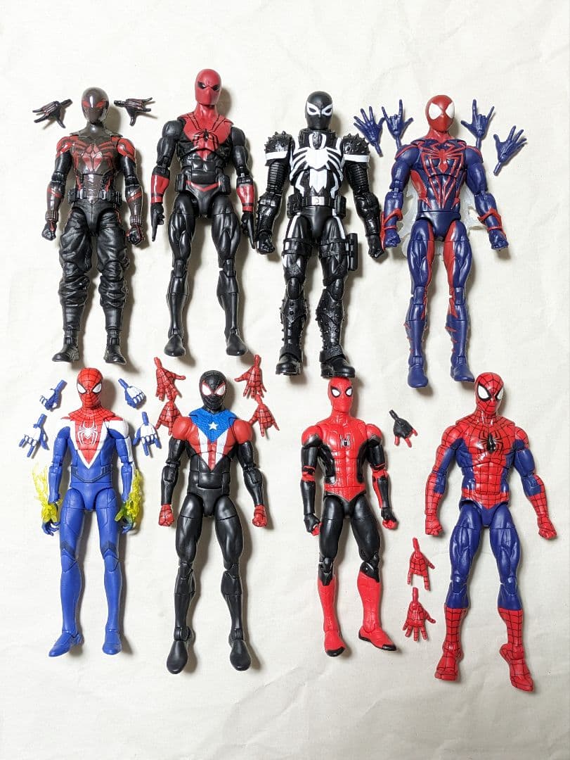 マーベルレジェンド・スパイダーマン系のジャンクセット