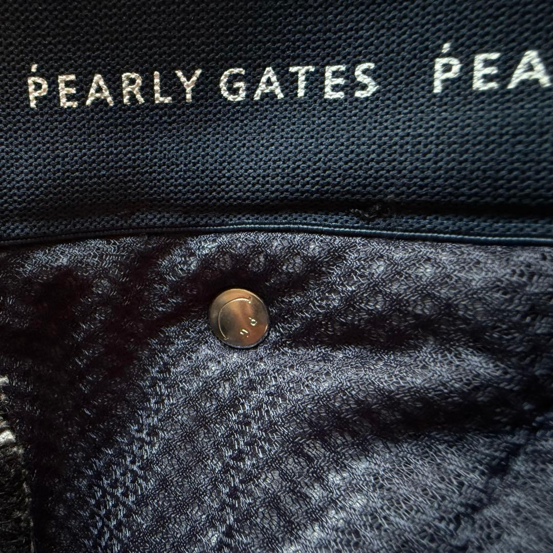 蓄熱　裏地付き　パーリーゲイツ　ジョガーパンツ　M〜L相当　黒　キルティング　4