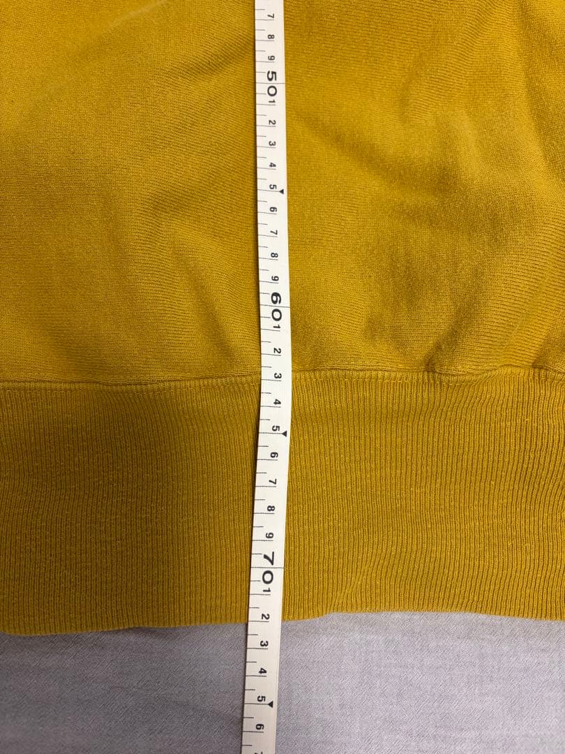 90s Champion ゴールド リバースウィーブ 刺繍タグ