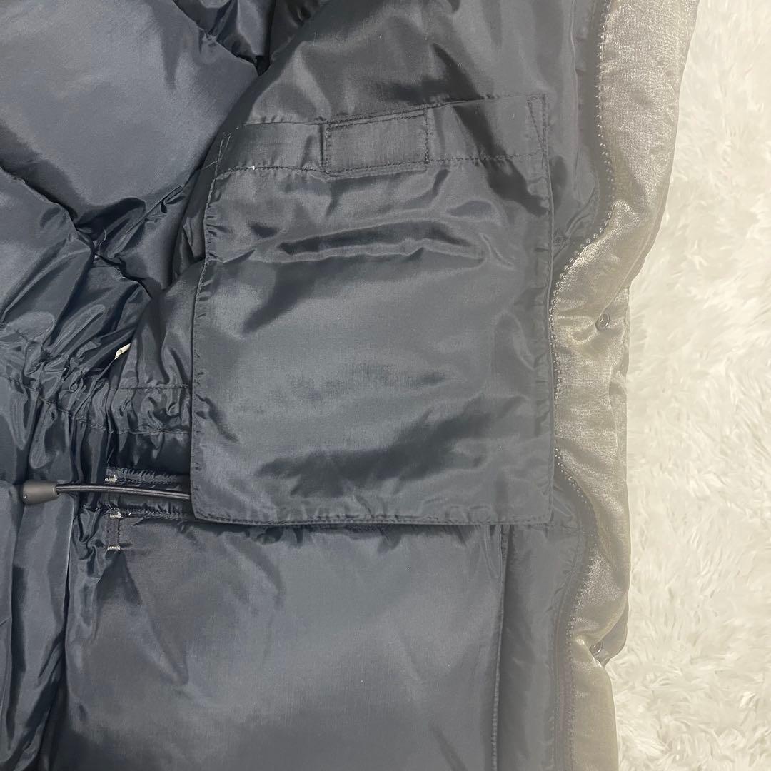 ダナキャランDKNY メタリック シルバー ダウンジャケット ヴィンテージ90s