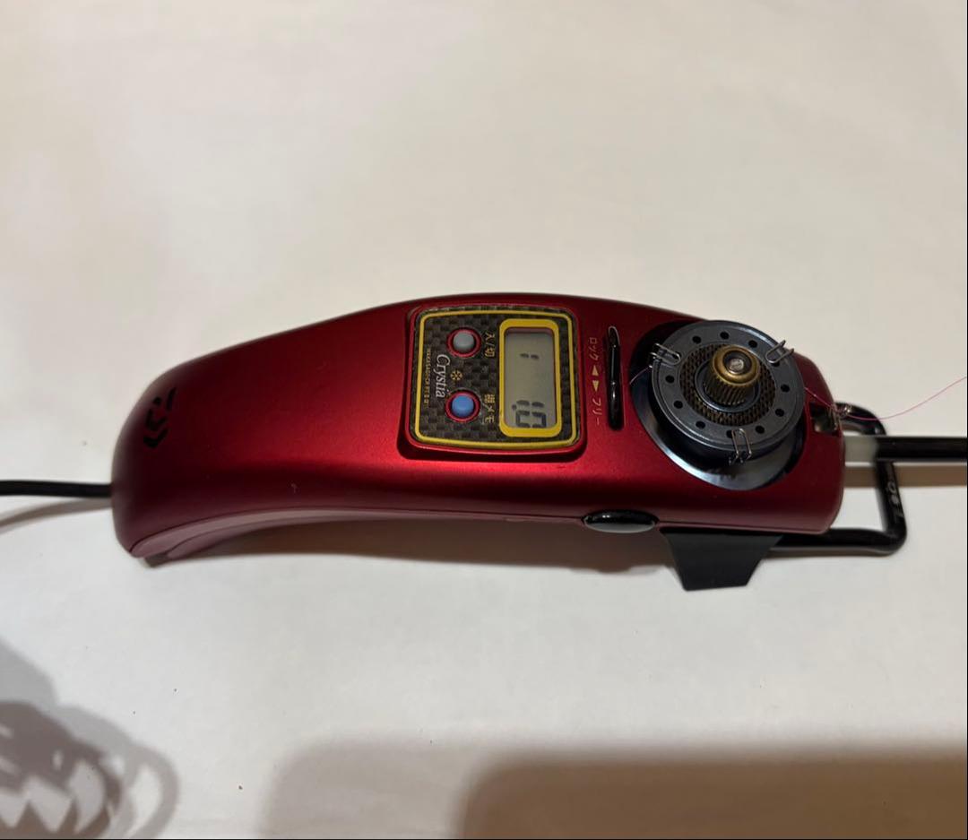 DAIWA Crystia 電動リール USB接続 レッド