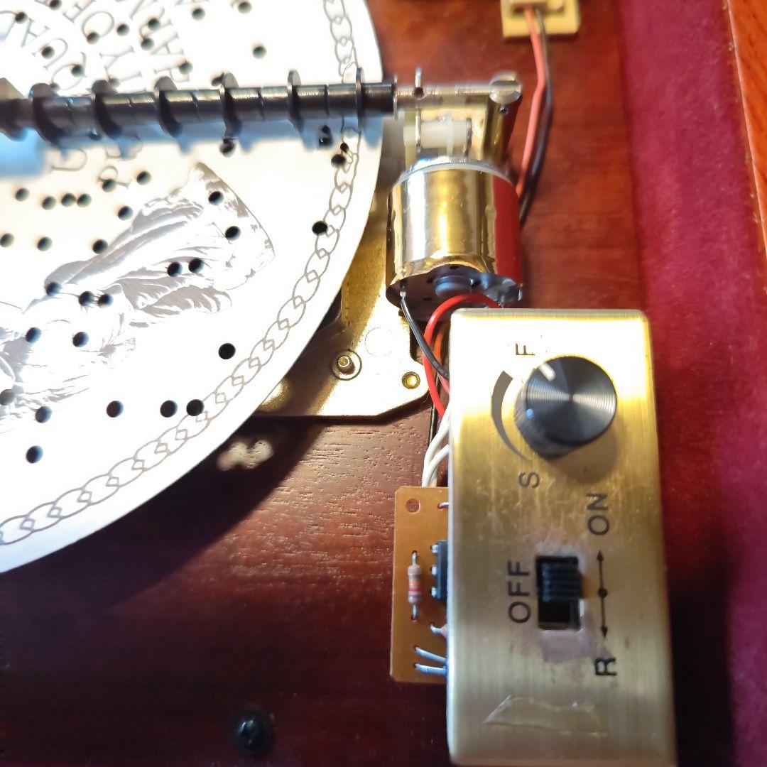 [ジャング品] 木製のディスクオルゴールディスク 5枚付き