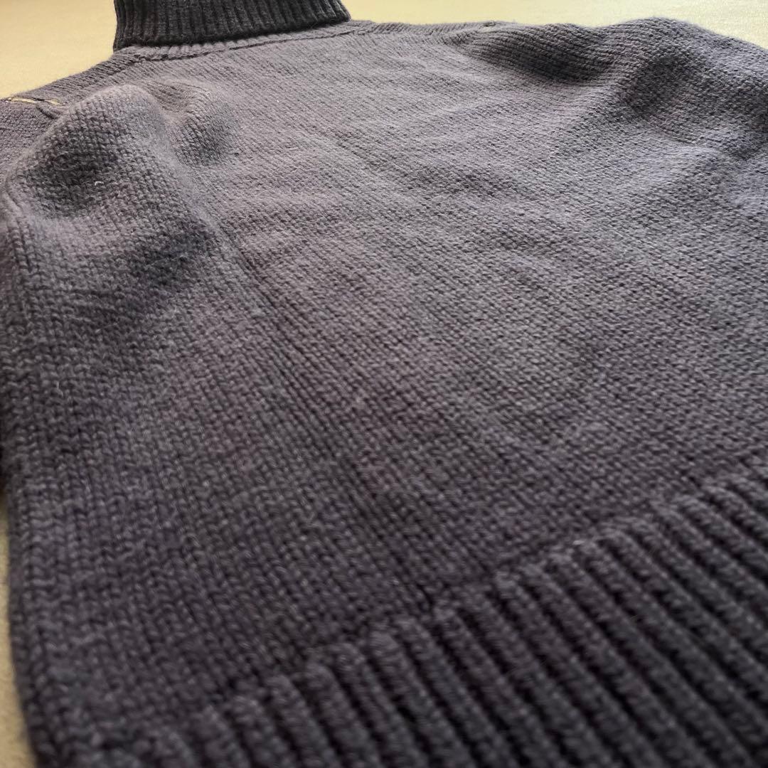 The Inoue Brothers タートルネック　ニット　L navy