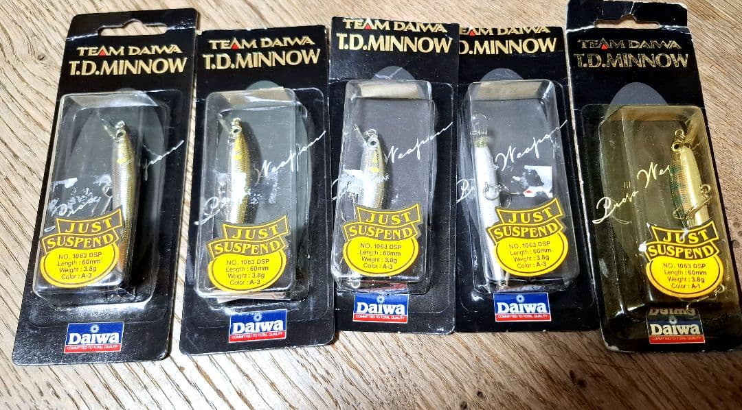 Hさま専用です【新品・超レア】 ダイワ TDミノー 1063DSP 計10個①②