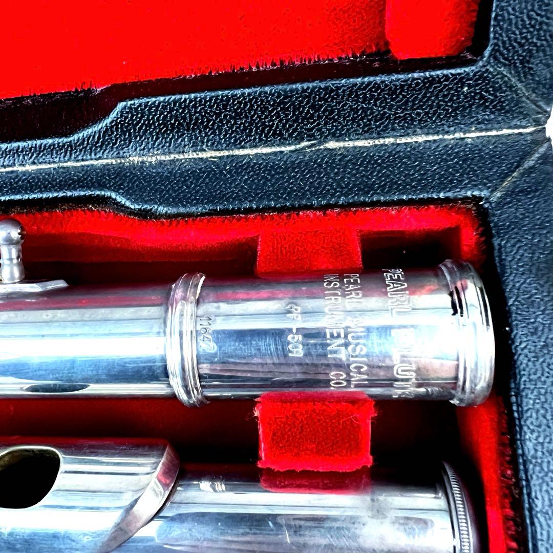 PEARL PF-501 フルート 本体 ケース付き Eメカ