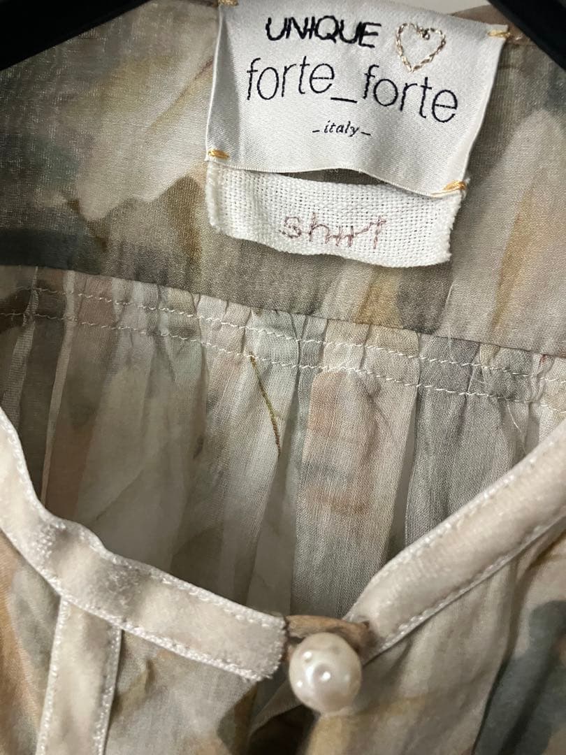 forte_forte フォルテフォルテ　ブラウス