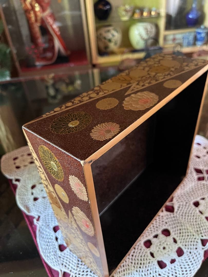 重箱 江戸後期 和骨董 自宅蔵出し 漆塗り漆器工芸品