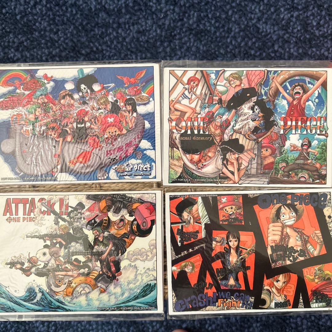【非売品】ONE PIECE 書店販促マグネットシート　36枚