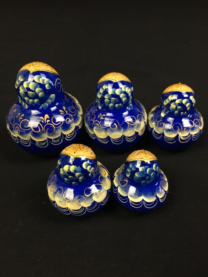 S308マトリョーシカ 20組 作家物 ロシア民芸 置物