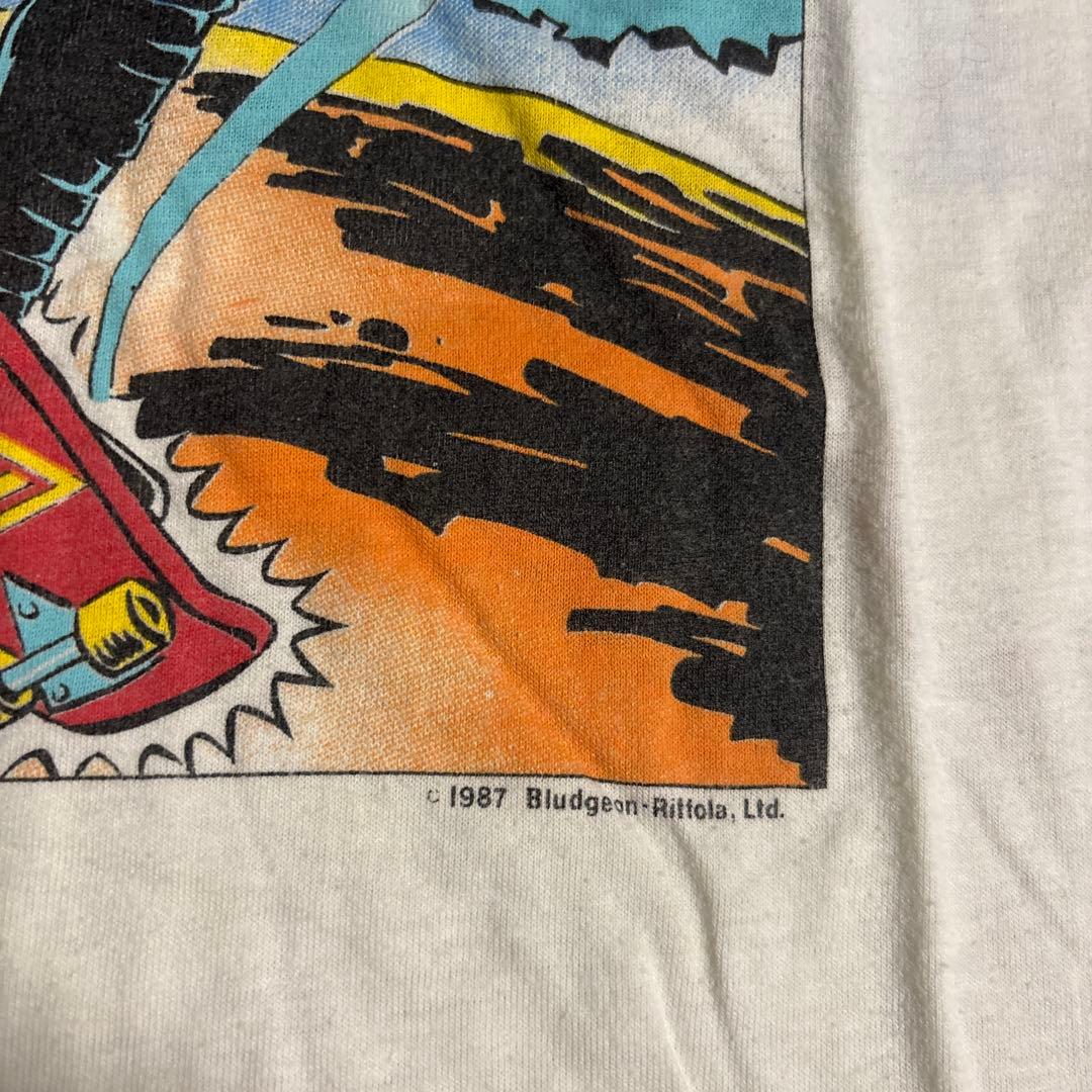 Def Leppard sk8コミックTシャツ XL 80s