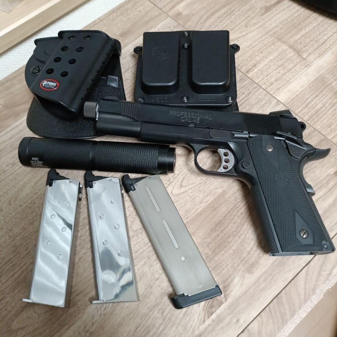 ガバメント 1911 MEUピストル バレル14mm逆ネジ組み込み済