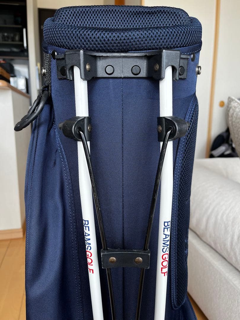 人気良品定番beams golfビームスゴルフ　スタンド型キャディバッグ 9型