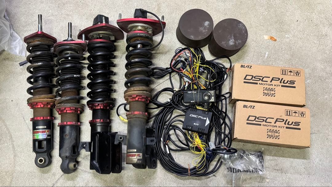 発送可WRX STI ブリッツZZ-R DSC Plus付き　ジャンク