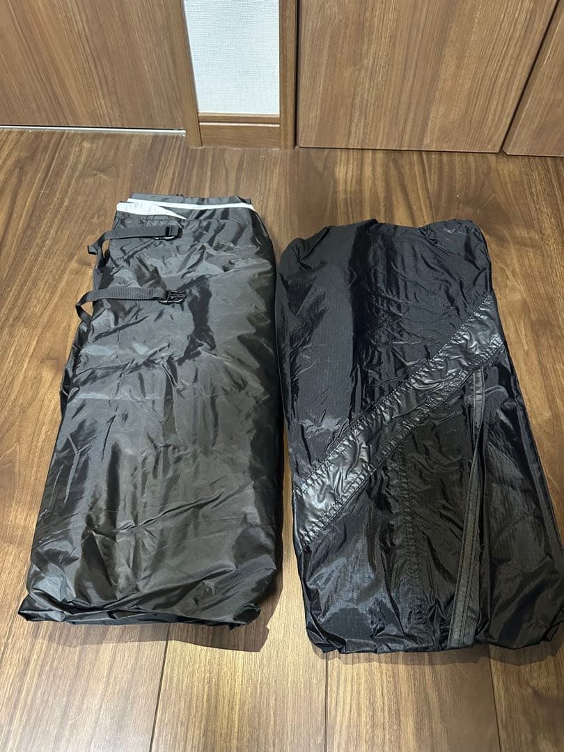 ムラコNORM 3P TENT SHELTER ブラック　グランドシートセット