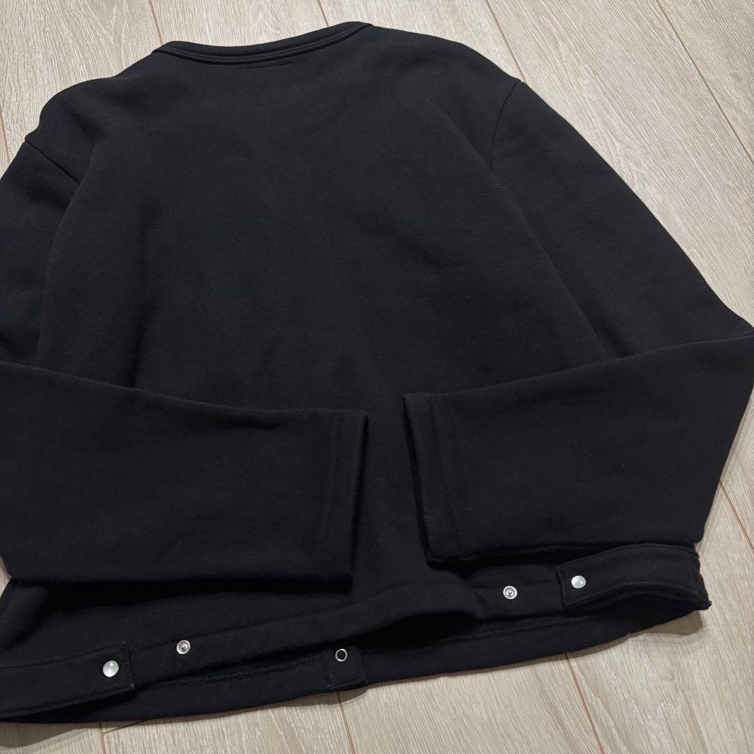 美品 agnès b. コットン メルトン 長袖 カーディガンプレッション 2