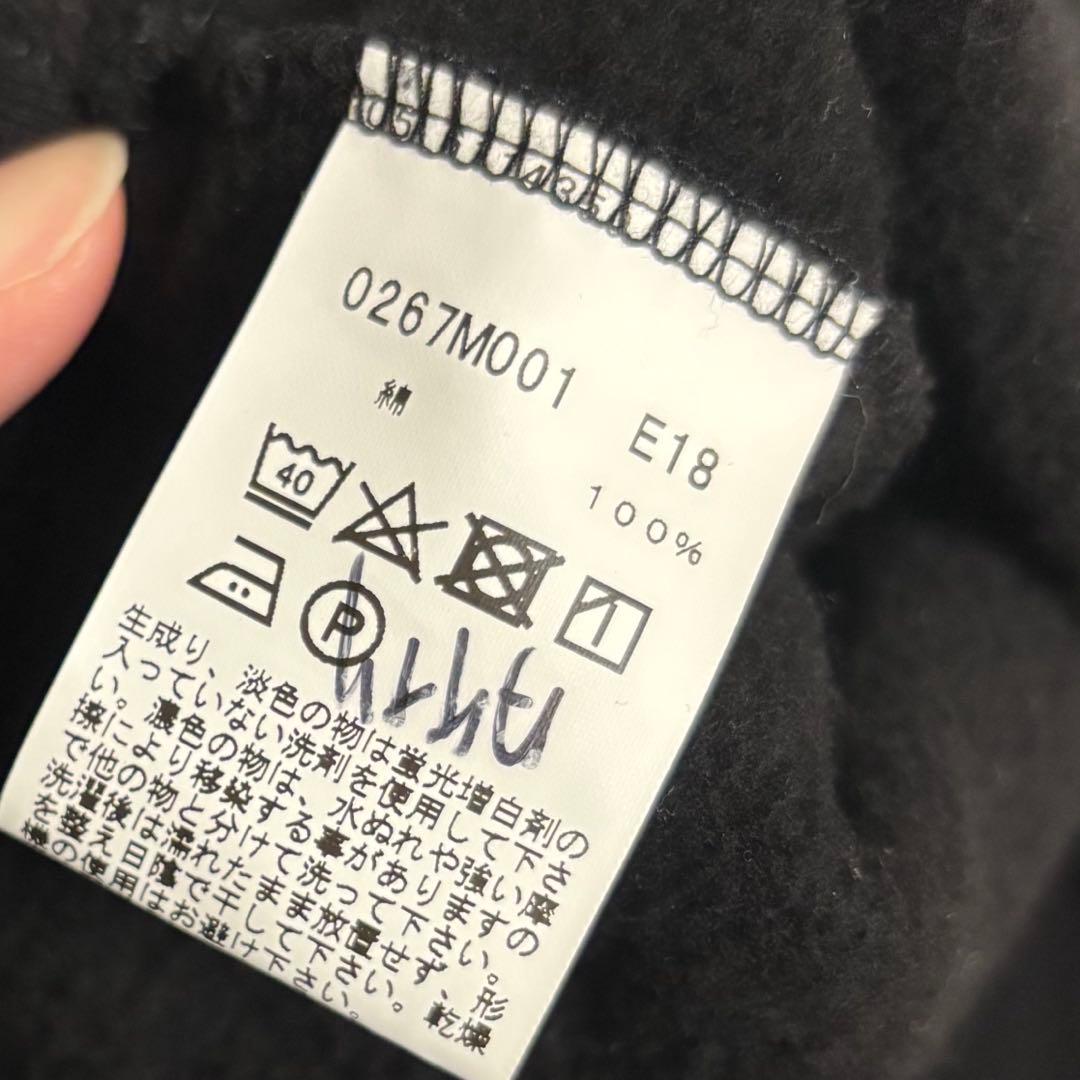 美品 agnès b. コットン メルトン 長袖 カーディガンプレッション 2