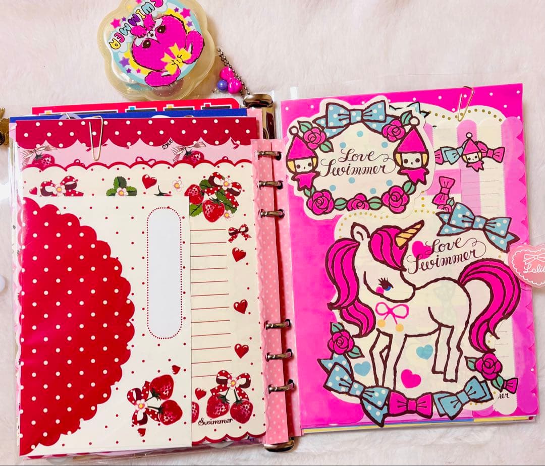 おすそ分けファイル　A5バインダー　【特別大容量　限定1点】　スイマーのみ